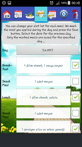 Weight Tracking Screen 3