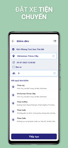 BookCar - App đặt xe giá rẻ Screen 3