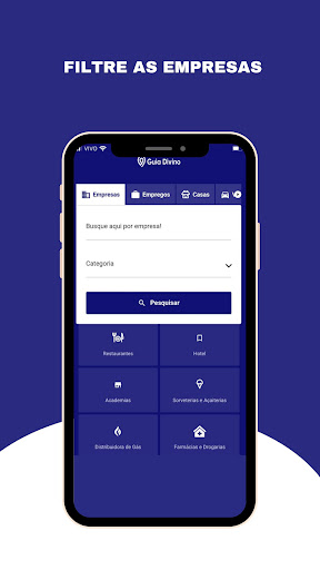 Android application Guia Divino screenshort
