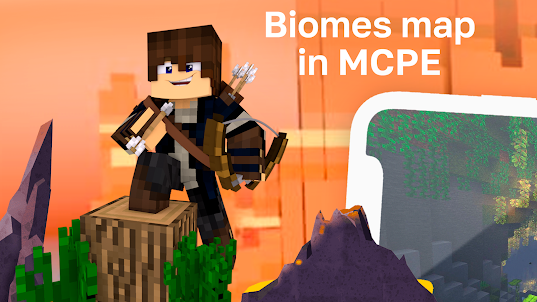 Biomes Map for mcpe