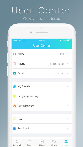 Android application Acebell screenshort