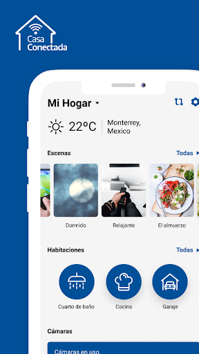 Android application Casa Conectada screenshort