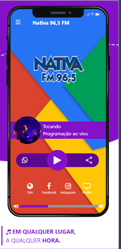 Nativa 96,5 FM - Marília - SP Screen 2