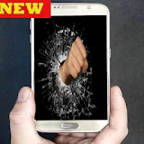 BROKEN SCREEN PRANK ON TOUCH icon