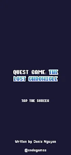 Quest Game: The Lost Chronicle
