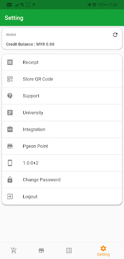 Pgeon Store Screen 2