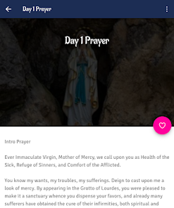 Captura 11 Novena to Our Lady of Lourdes android