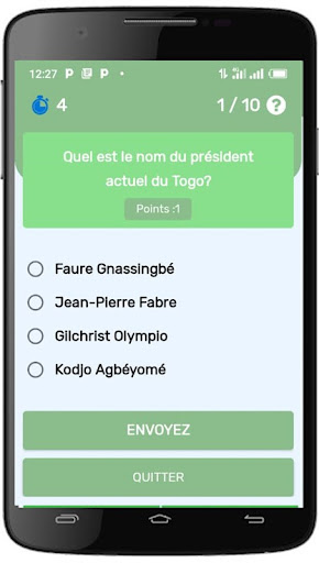 Quiz Togo Screen 3