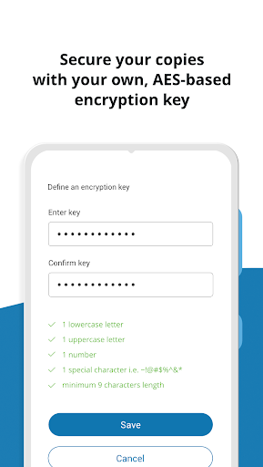 Xopero ONE Backup Screen 3