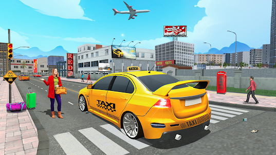 UK Taxi Car Driving Simulator