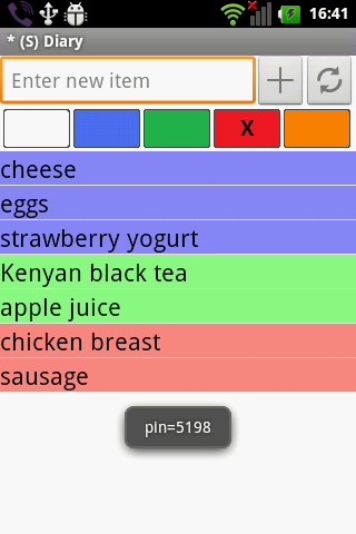 App screenshot