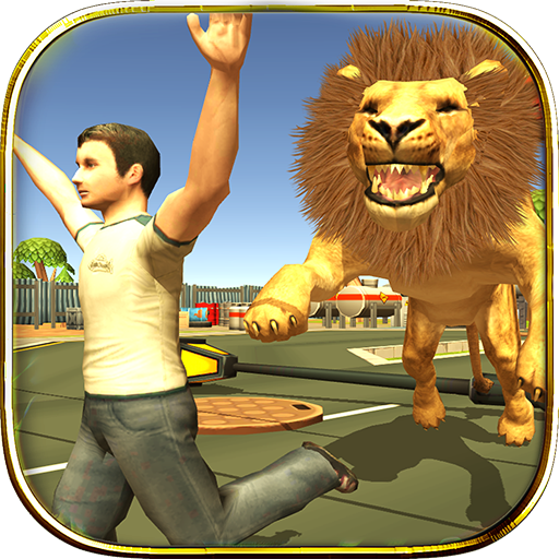 Wild Animal Zoo City Simulator