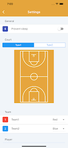 Captura de Pantalla 3 Basketball Tactic Board android