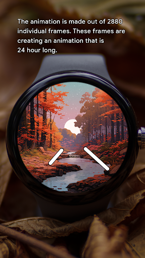Autumn Creek Watch Face Screen 3