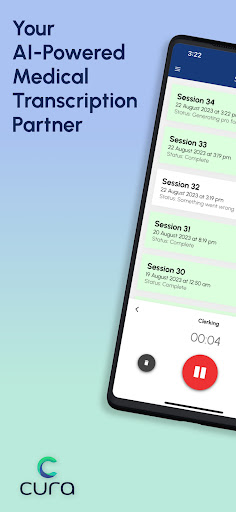 Android application Cura Assist screenshort