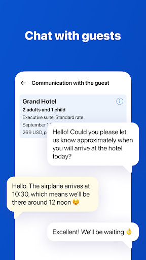 Screenshot of Ostrovok! Extranet