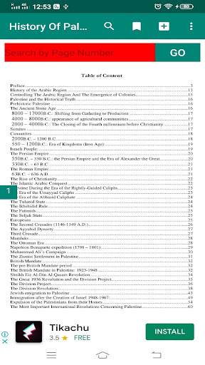 History of Palestine Islamic