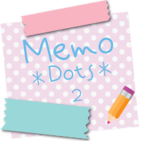 Sticky Memo Notepad *Dots* 2