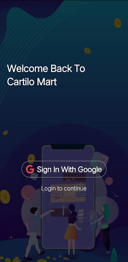 Android application Cartilo Mart screenshort
