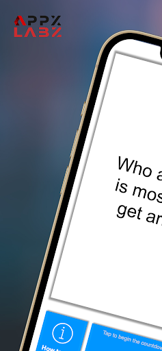 Android application Who at the Table!? screenshort