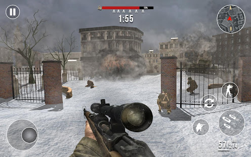 第二次世界大战冬季英雄-免费射击游戏