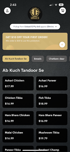 Android application Ustaad G screenshort