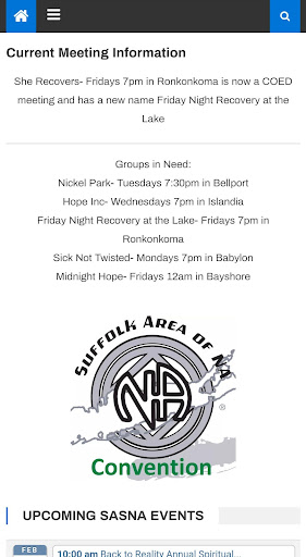 Suffolk Area Narcotics Anonymo Screenshot 3 - AppWisp.com
