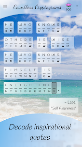 Countless Calming Cryptograms