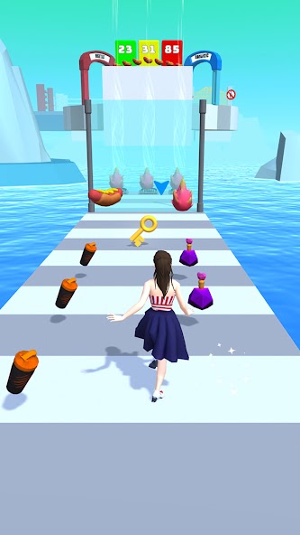 Girl Runner 3D 2.0.1 APK + Mod (Unlimited money) untuk android