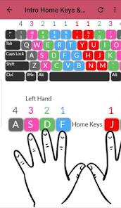 Captura 3 Узнайте, как Typing Pro android