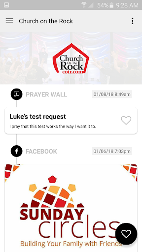 COTR App Screen 2
