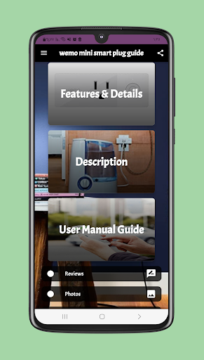 Android application wemo mini smart plug guide screenshort