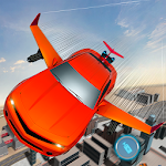 Cover Image of ダウンロード Flying Car Stunts Driver City Simulator 1.0 APK