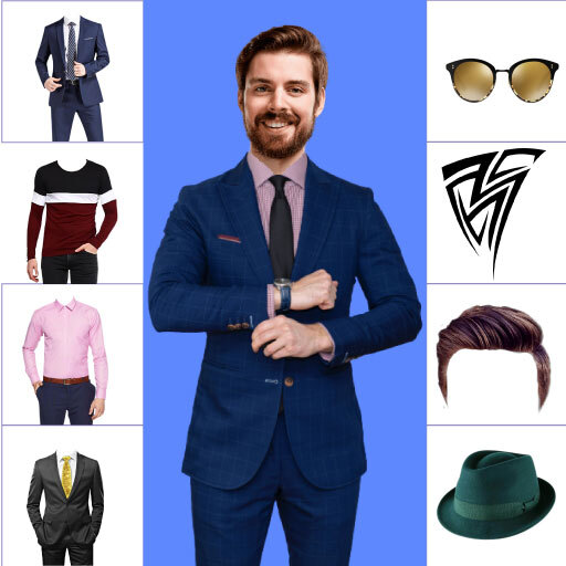 Smarty Men Suits Photo Editor  Icon