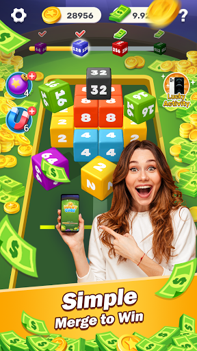 Lucky Cube - Merge and Win Free Reward  screenshots 1
