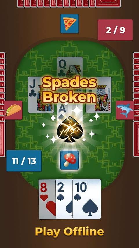 Spades Classic: Card Gameのおすすめ画像4