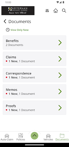 HIB 24/7 – Client Access App Screen 3