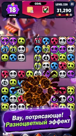 Game screenshot Witch Match Puzzle : Halloween apk download