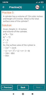 Math Formula with Practice