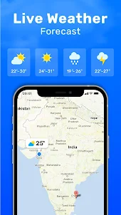 Live weather app