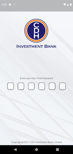 CDHIB Mobile Banking Screen 2