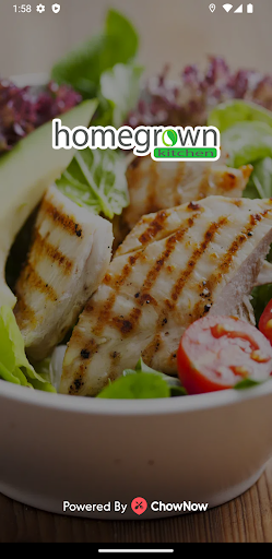 Android application Homegrown Kitchen screenshort