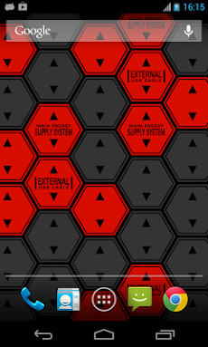 Hexagon Battery Indicator LWPのおすすめ画像4