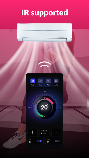Remote for LG AC Screen 2