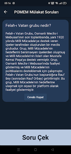 POMEM - Mülakat Çıkmış Sorular Screen 3
