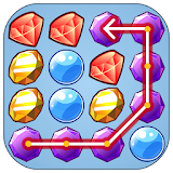 Jewels Pop - one touch 3match icon