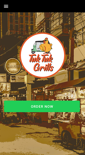 Android application Tuk Tuk Grills screenshort