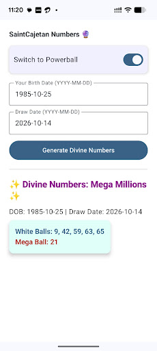 St Cajetan Lotto screenshot 5