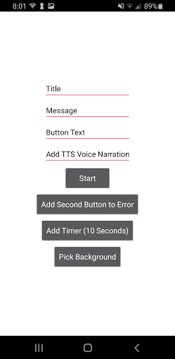 ERROR MAKER - Prank App Screen 2