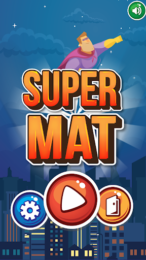 Android application SuperMat Matematyka dla dzieci screenshort